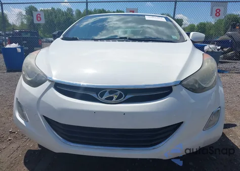 2013 Hyundai Elantra Gls из США, поврежденный, VIN 5NPDH4AEXDH272009